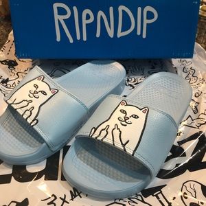 Lord nermal slide light blue